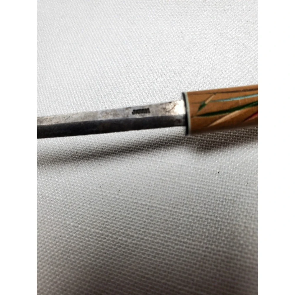 Vintage Japanese Paring Knife With Handcrafted Handle (1950's) Cottagecore